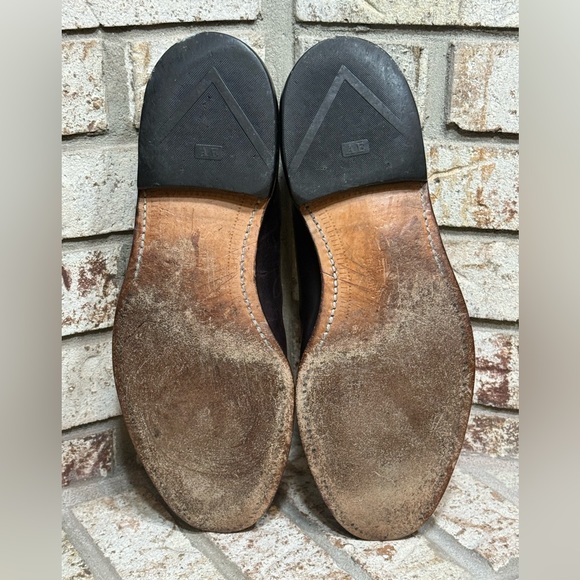 Allen Edmonds Colfax Dark Brown Leather Oxfords Lace Up Size 11.5 - Picture 9 of 11